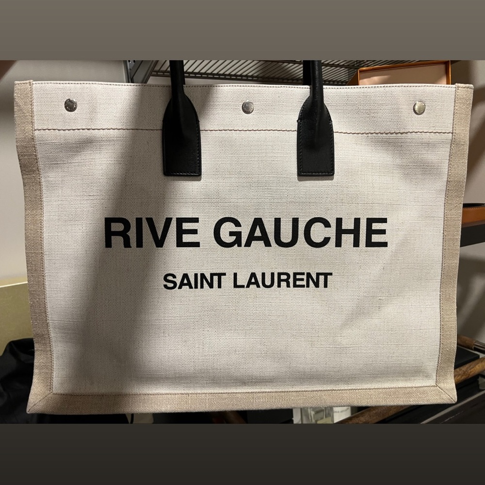 YSL CANVAS TOTE